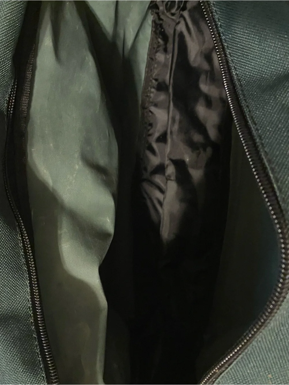 Port and Company Dark Green Messenger Bag with Shell Patch